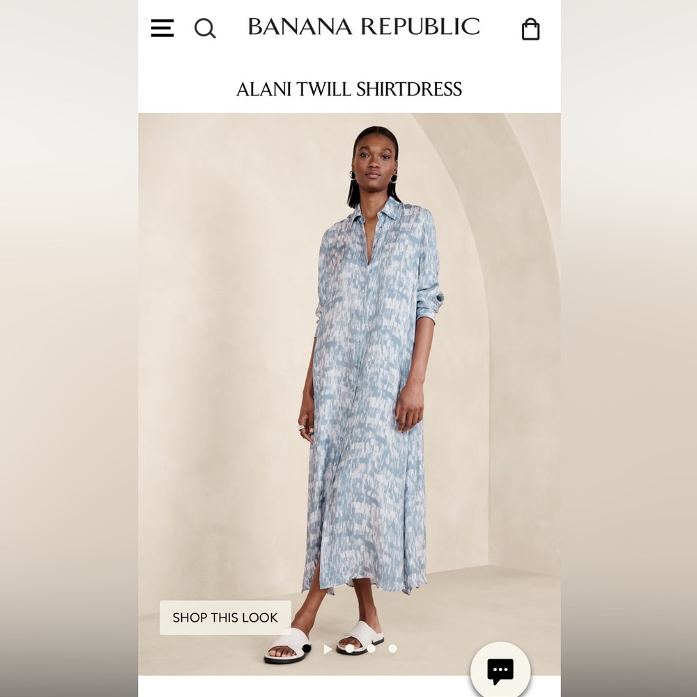 NWT Banana Republic Shirtdress